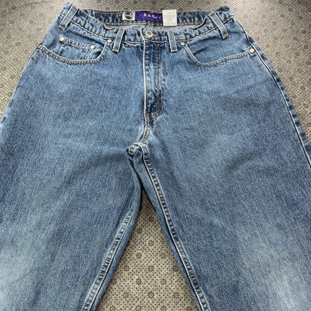 Vintage Levis SilverTab Baggy Jeans Mens 32x30 Made in USA Blue Denim 90s Y2K